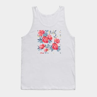 Spring Blooming Petals Tank Top